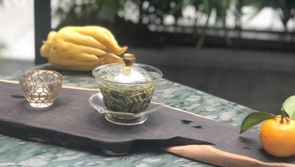 打败口臭一点也不难☺☺试试桂花乌龙茶，口气清新~