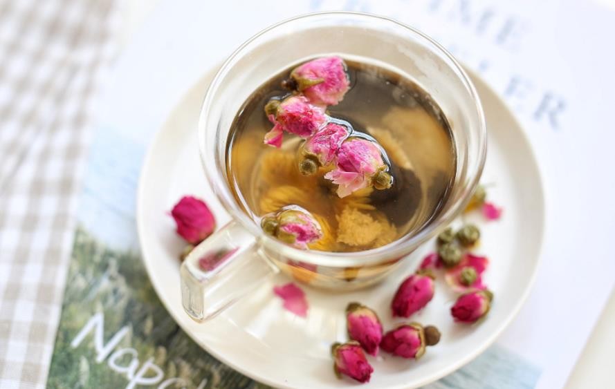 菊花玫瑰花茶的功效与作用